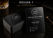 Nightfall Executive™ Metal Business Cards