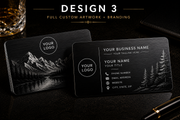 Nightfall Executive™ Metal Business Cards