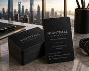 Nightfall Executive™ Metal Business Cards