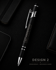 Nightfall Executive™ Engraved Stylus Pens