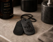 Nightfall Legacy™ Metal Dog Tags