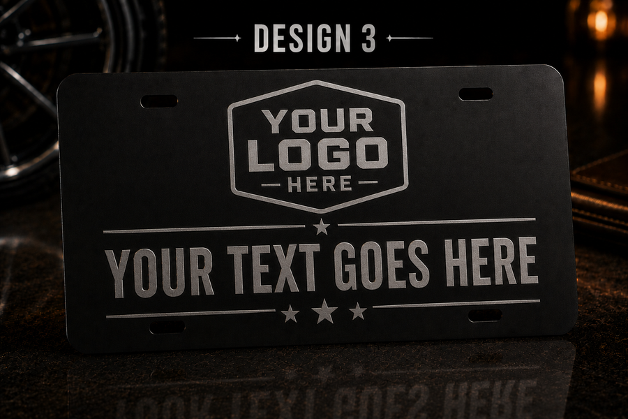 Nightfall Legacy™ Aluminum License Plate