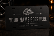 Nightfall Legacy™ Aluminum License Plate
